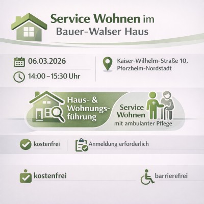 Service Wohnen im Bauer-Walser Haus wird vorgestellt